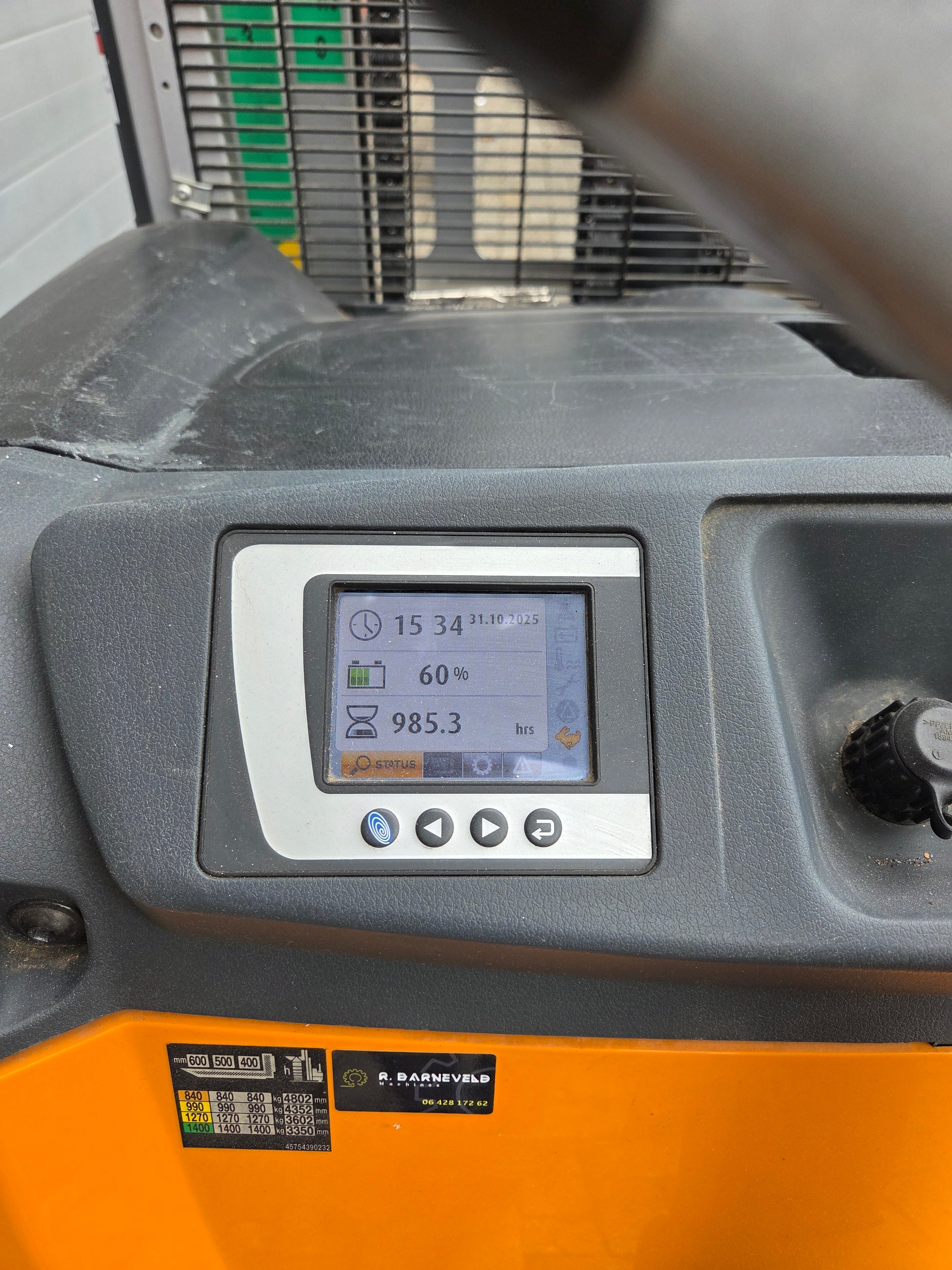 Stapelaar Still EXV14 triplex Freelift 4300 mm 2017