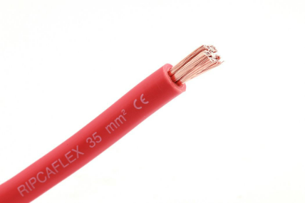Accukabel 35 mm² rood