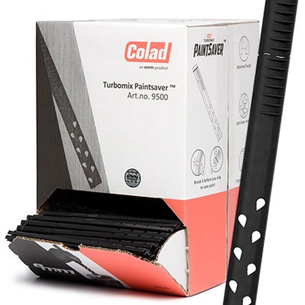 Roerstaafjes verf doos 22x2 cm doos 512 st.