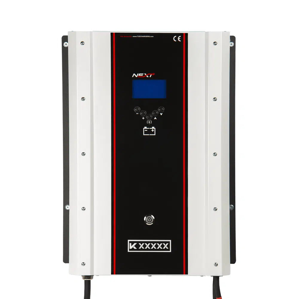Heftruck acculader K-Next Hoogfrequent K-Next 48V-70Ah lichtnet