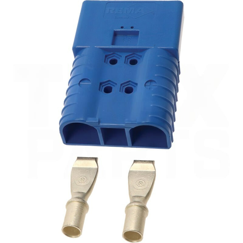 REMA accustekker SRE 320A Blauw 50 mm²
