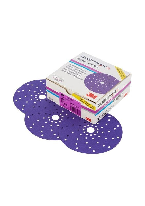 Schuurpapier 3M Purple Hookit P80+ 50 st.