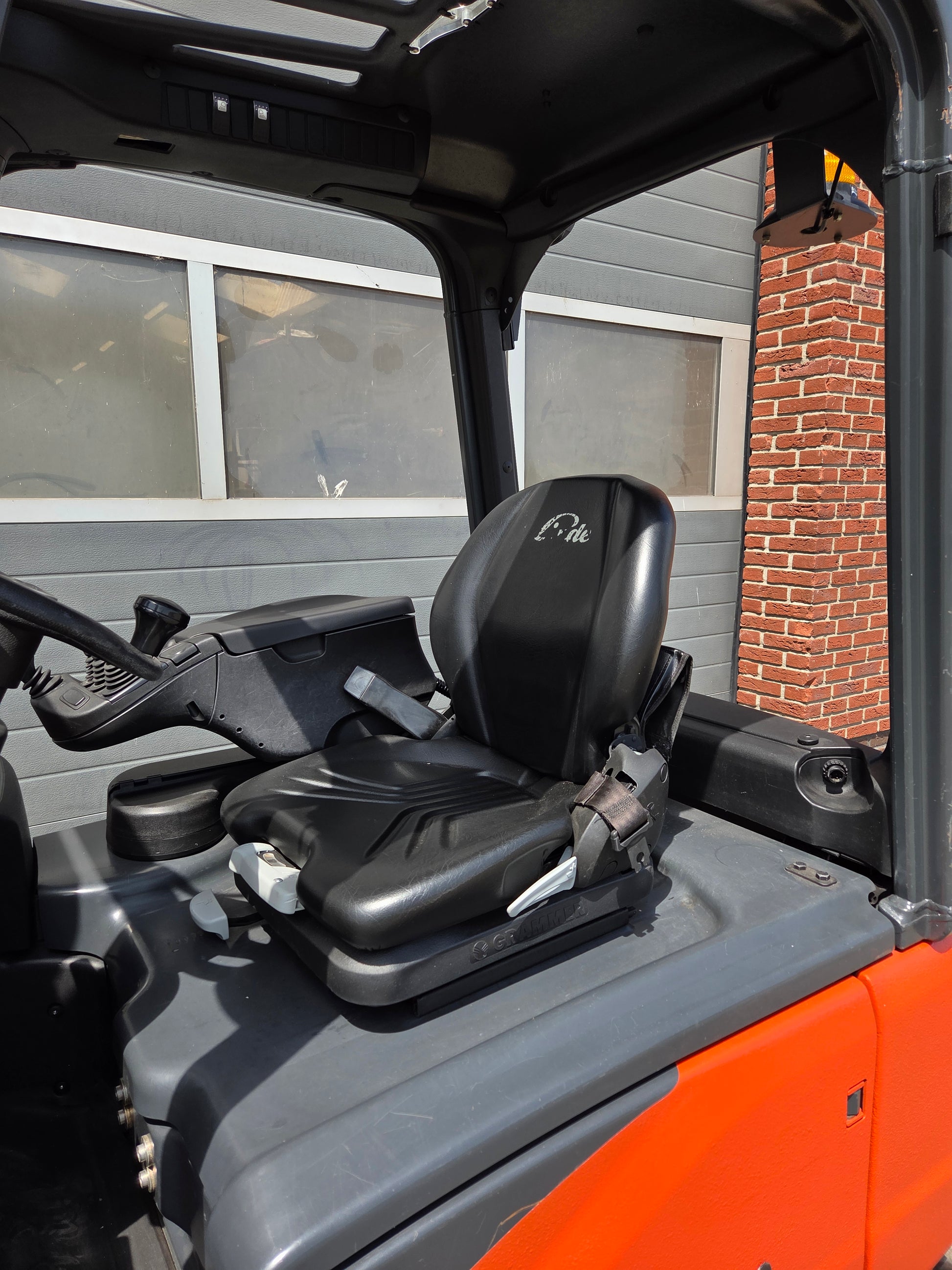 Heftruck Linde E18 Triplex Sideshift Freelift 4650 mm 2018