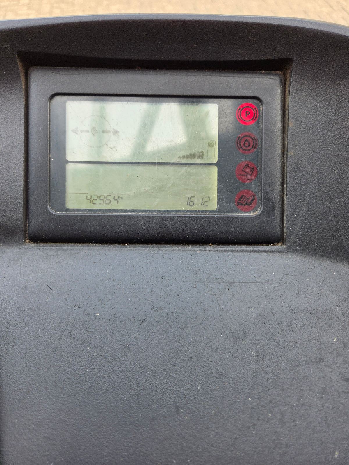 Buitenreachtruck Linde R20G-12 Triplex Sideshift Freelift