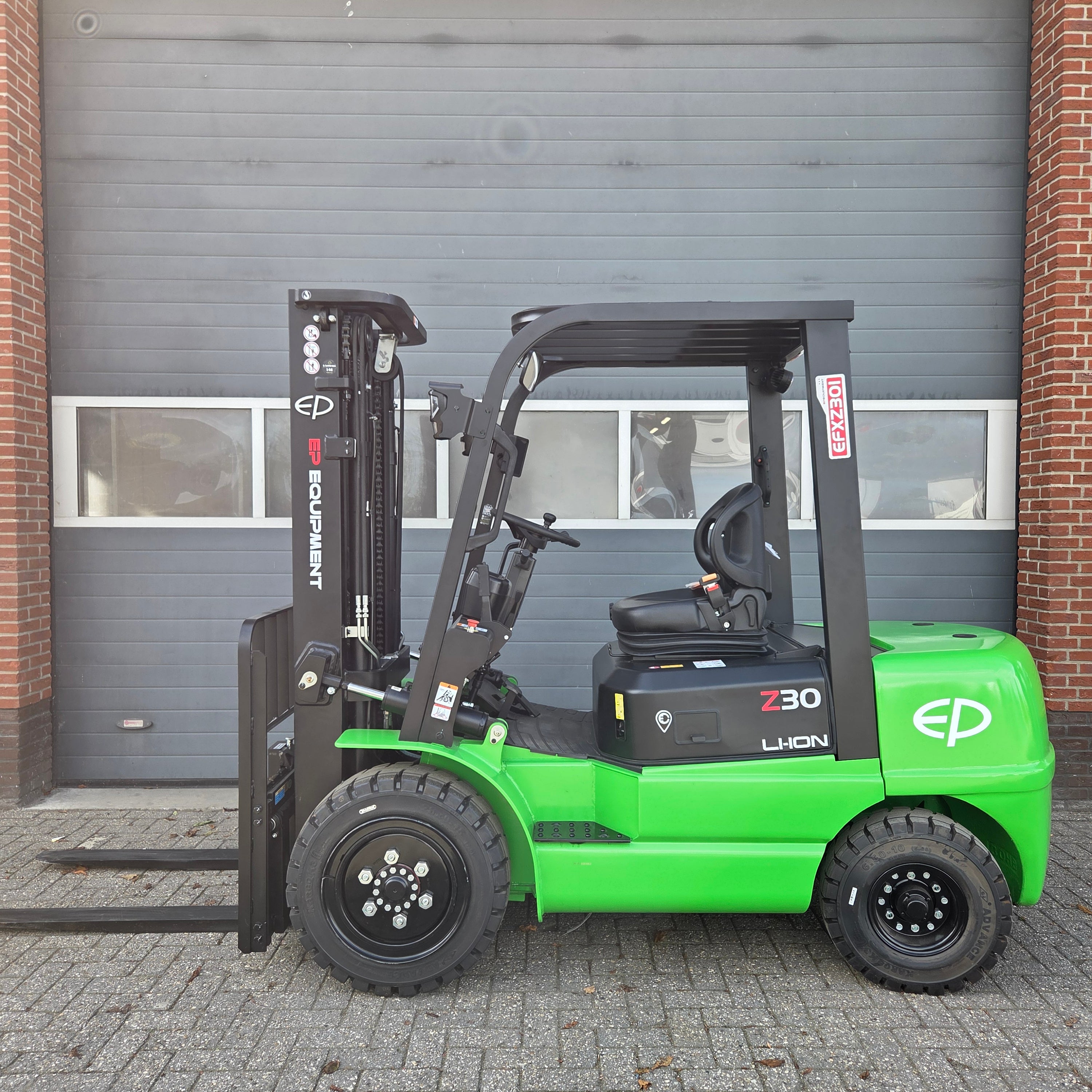 Heftruck EP EFXZ301H LI-ION Triplex Freelift 3000 Kg 2026 nieuw!