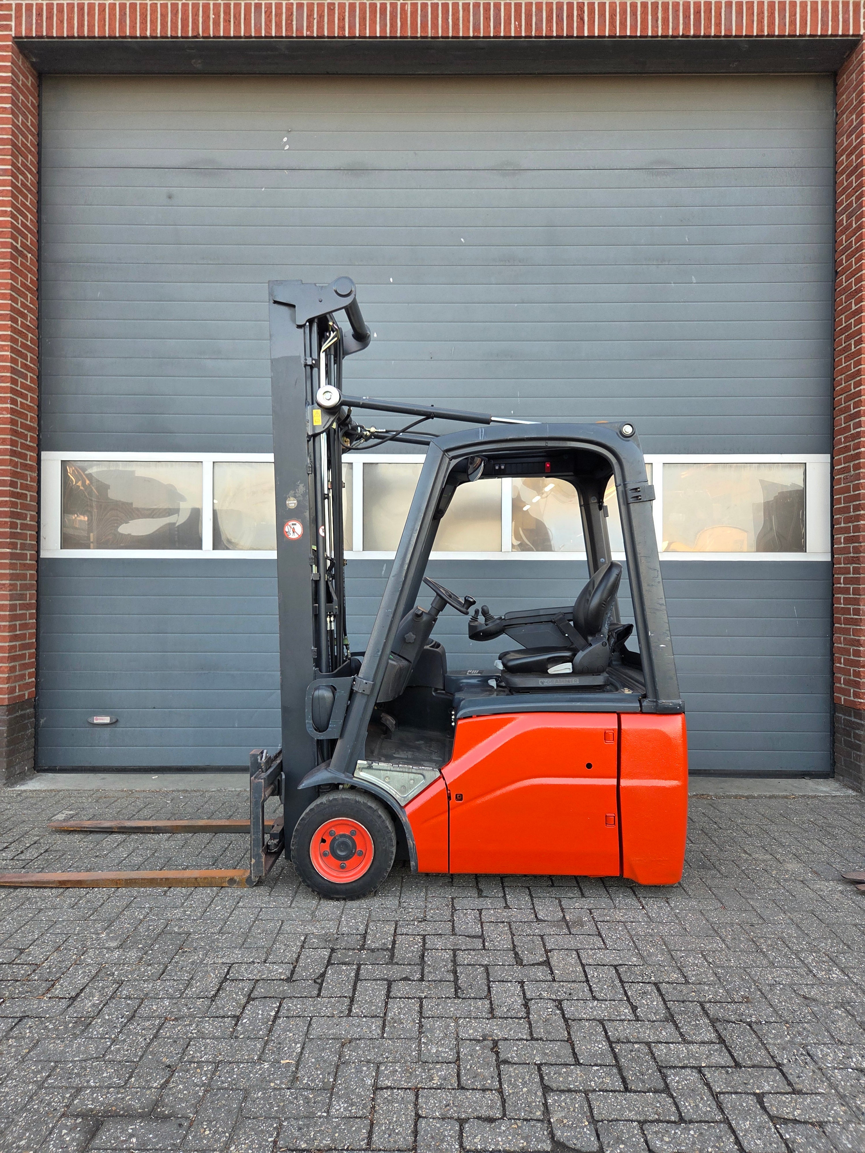 Heftruck Linde E14 Duplex Sideshift Freelift 2007