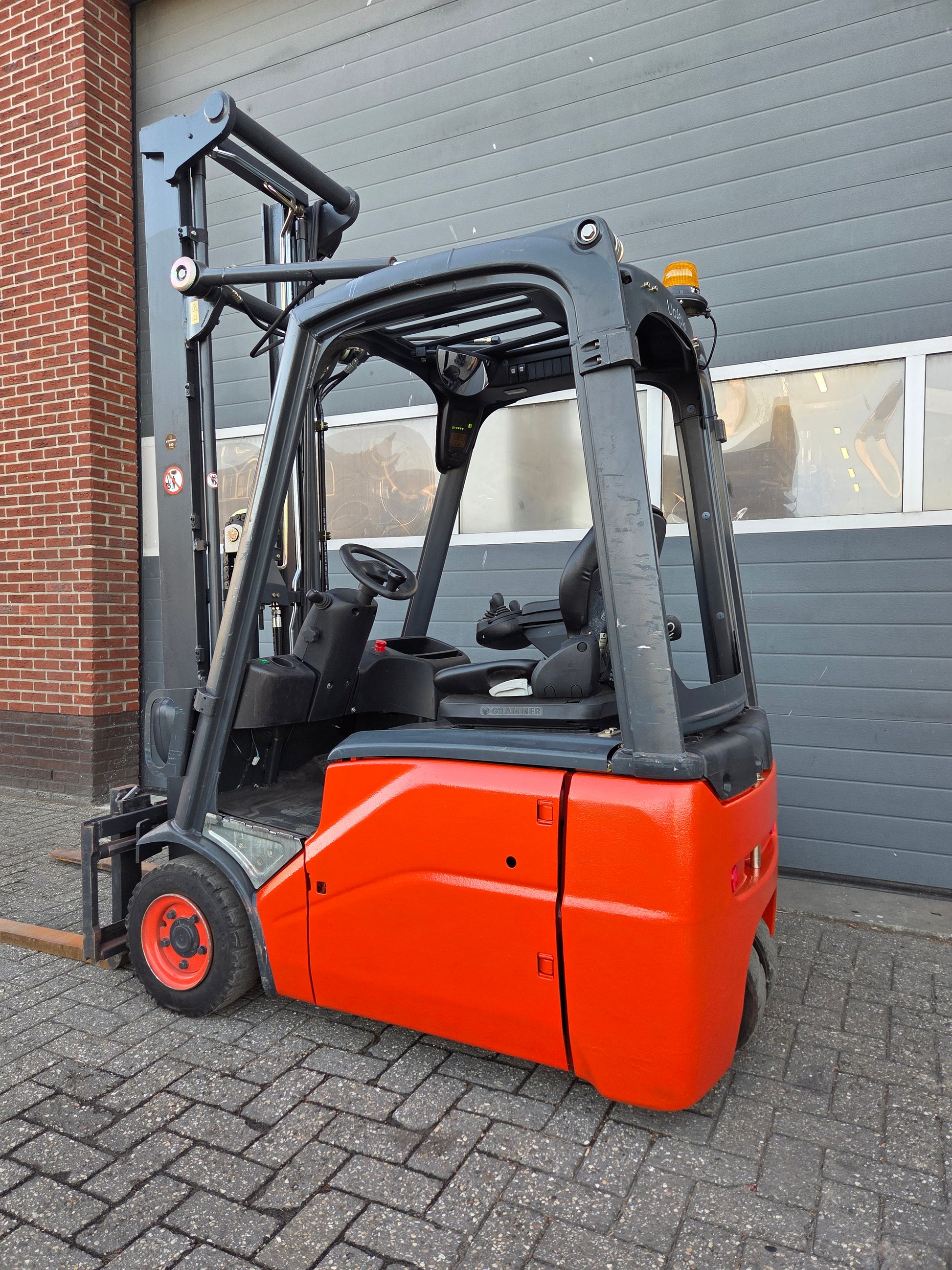 Heftruck Linde E14 Duplex Sideshift Freelift 2007