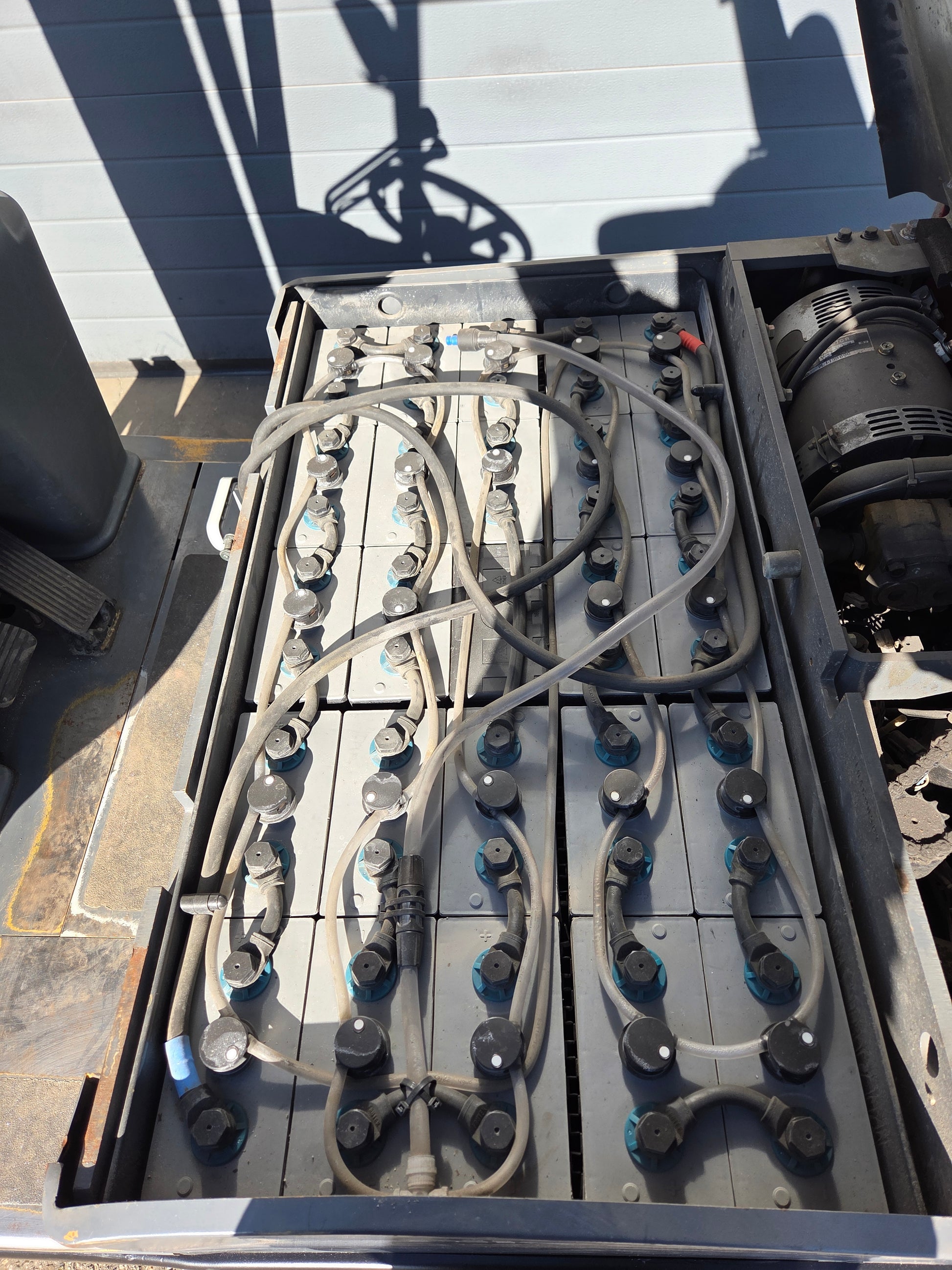 Heftruck Nichiyu 1800 Kg Triplex Sideshift 5400 mm 2001