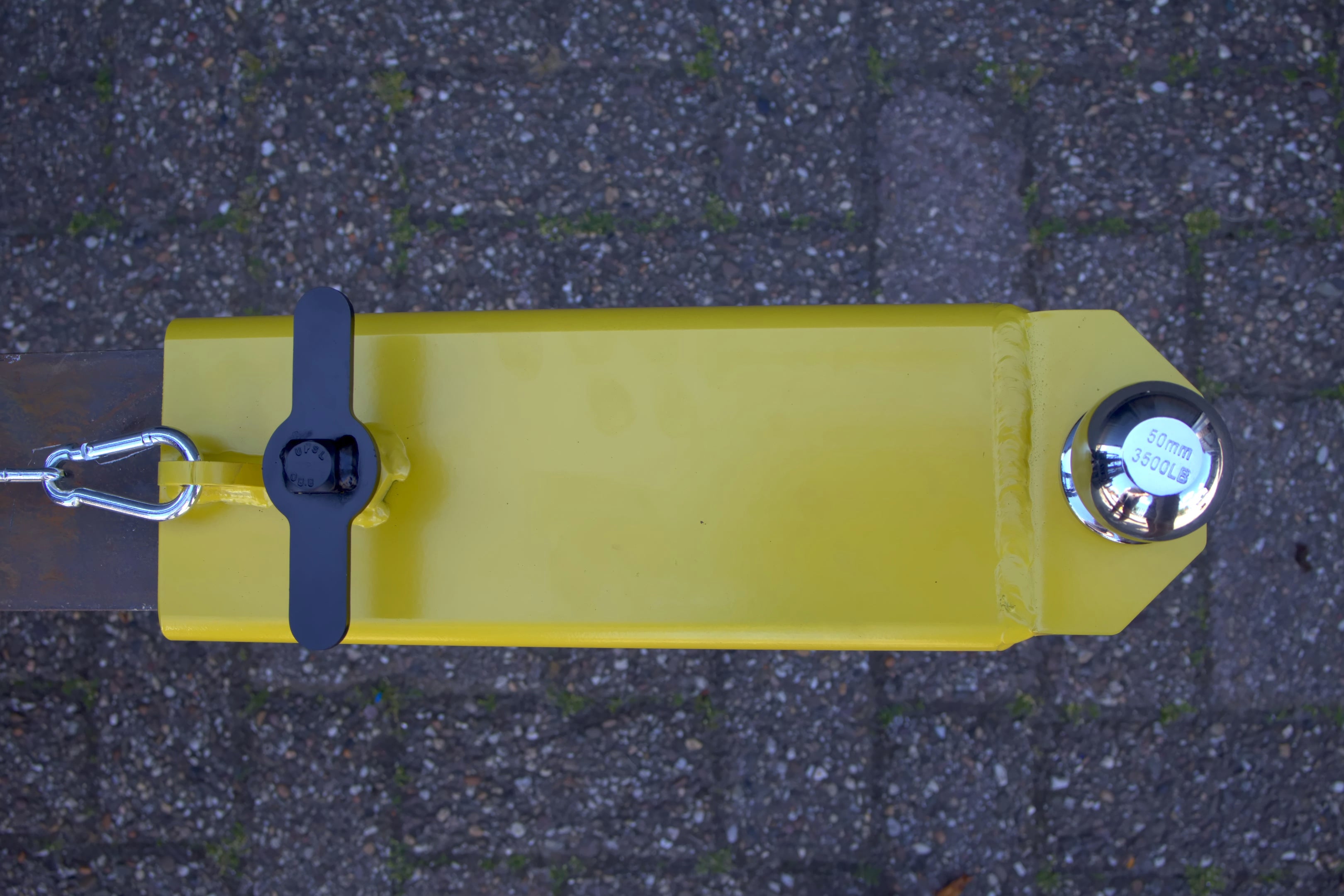 Rangeerhulp heftruck aanhanger pin/knobbel