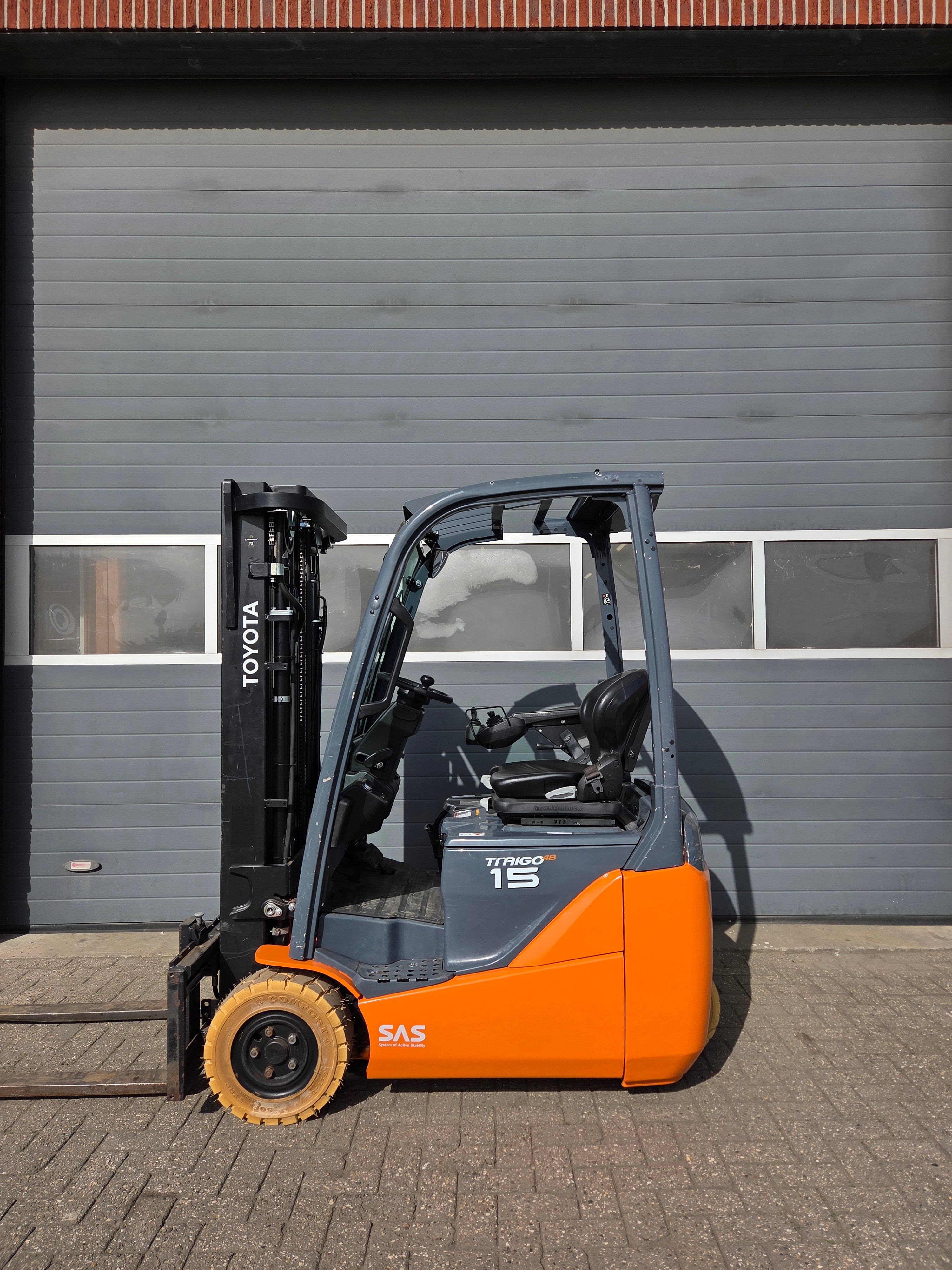 Heftruck Toyota Traigo 1500 Kg Triplex Sideshift 4560 mm 2018