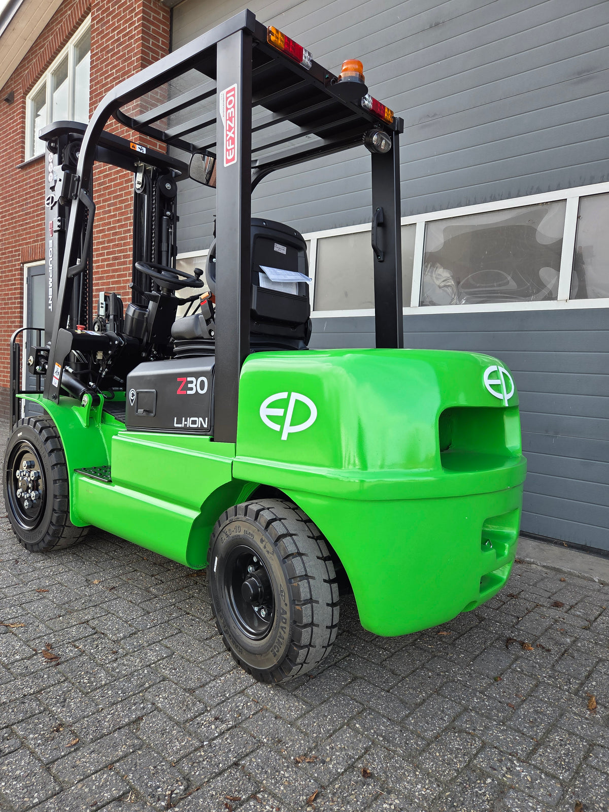 Heftruck EP EFXZ301H LI-ION Triplex Freelift 3000 Kg 2026 nieuw!