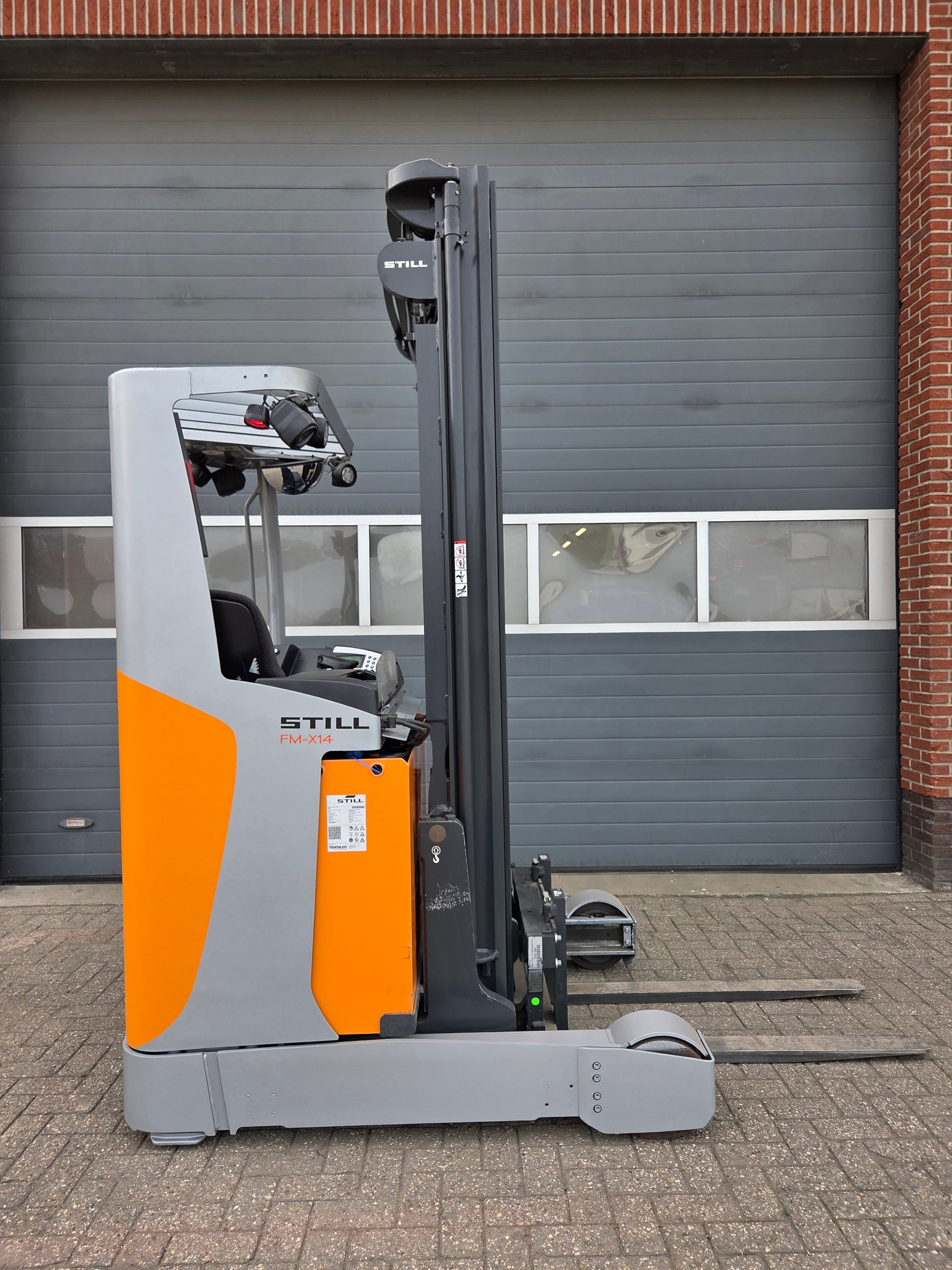 Reachtruck Still FM-X14 Triplex Freelift 7080 mm 2021 camera
