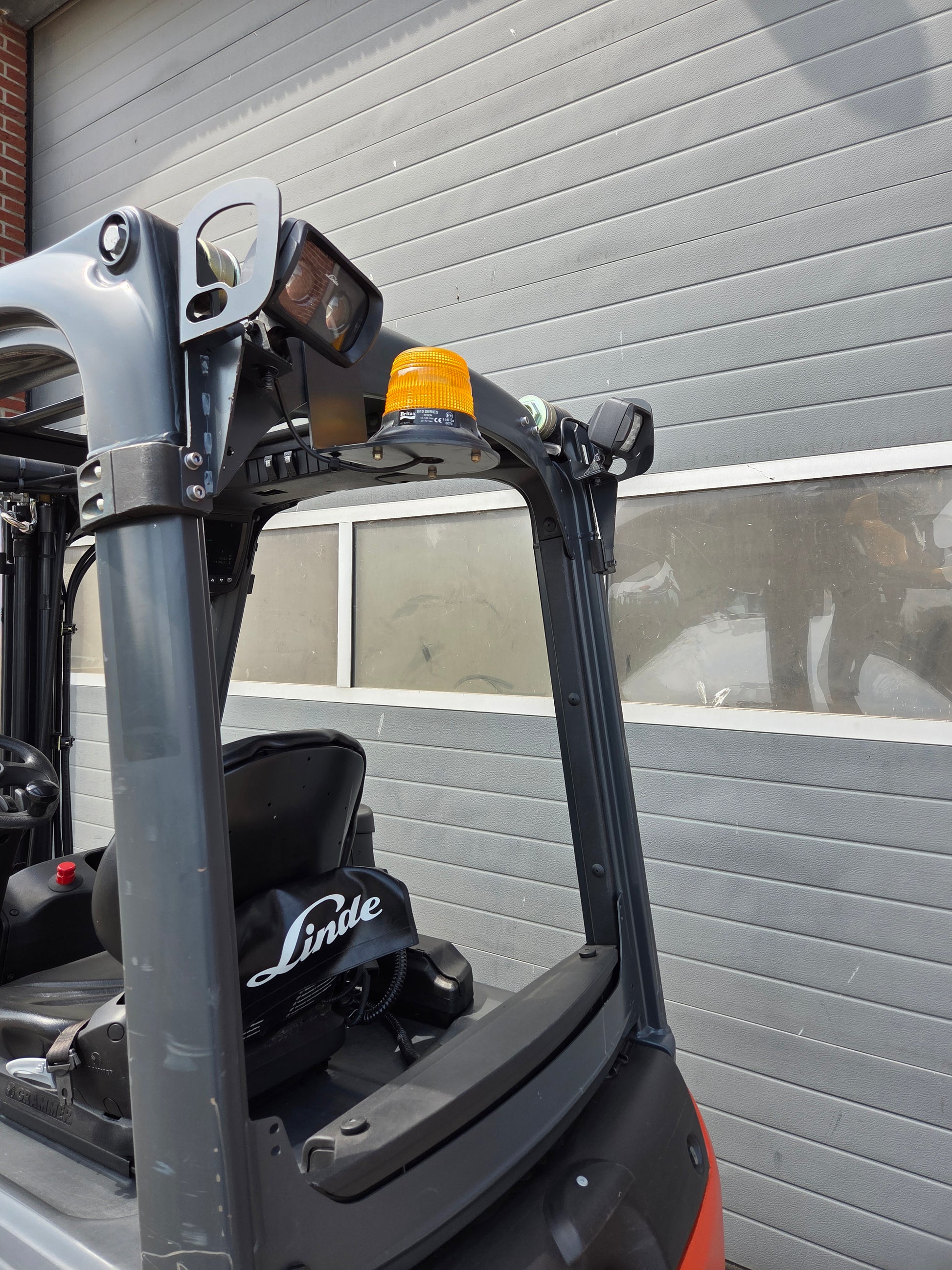 Heftruck Linde E18 Triplex Sideshift Freelift 4650 mm 2018