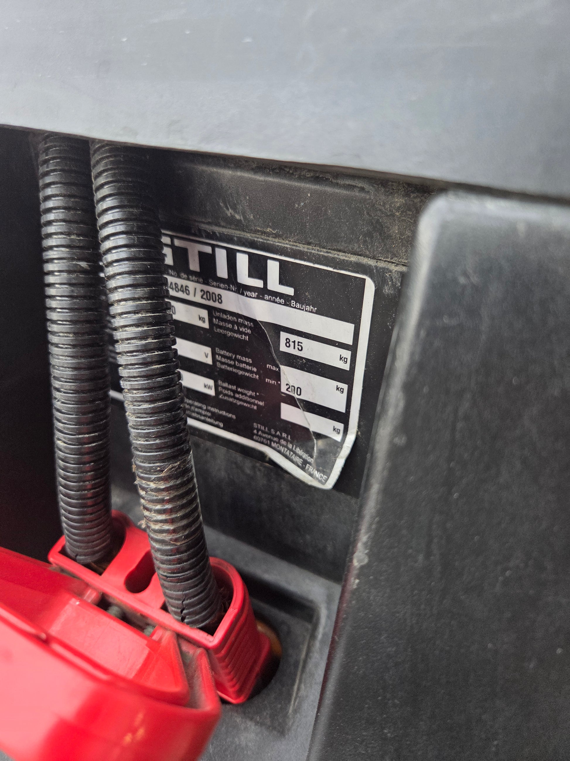 Stapelaar Still EGV16 Triplex 2008 990 uur