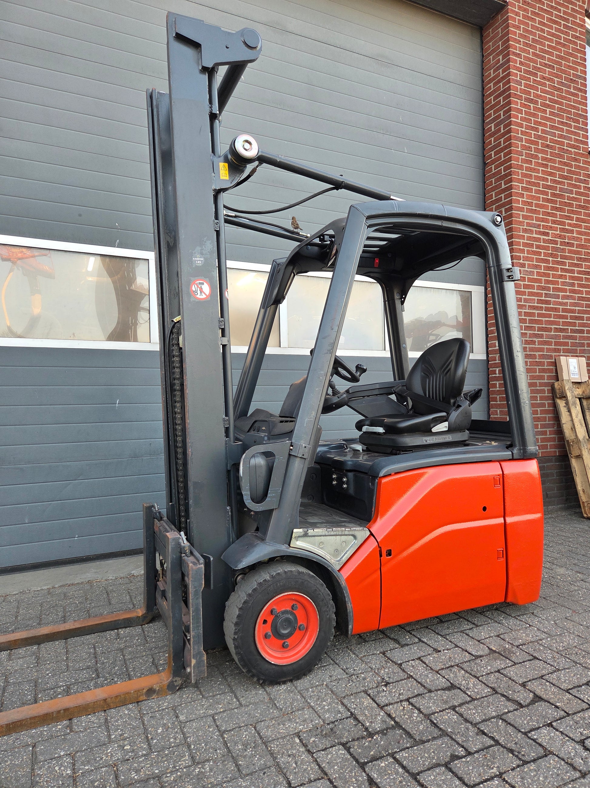 Heftruck Linde E14 Duplex Sideshift Freelift 2007