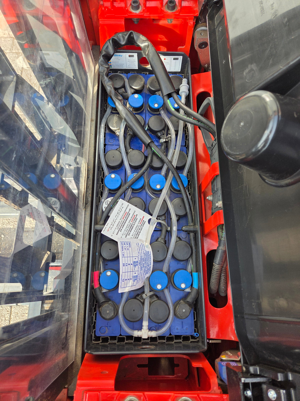 Stapelaar Linde L14 Duplex Freelift Doublestock 3830 mm 2020 - bijna nieuw 56 uur
