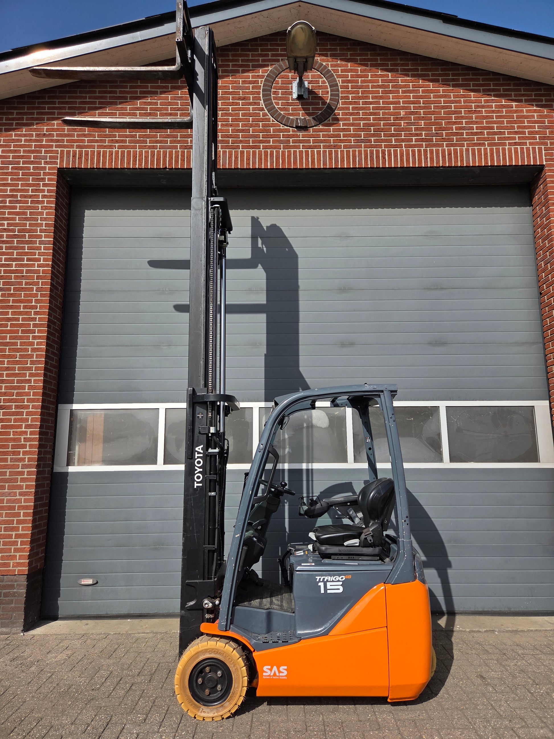 Heftruck Toyota Traigo 1500 Kg Triplex Sideshift 4560 mm 2018